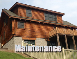  Severn, Virginia Log Home Maintenance
